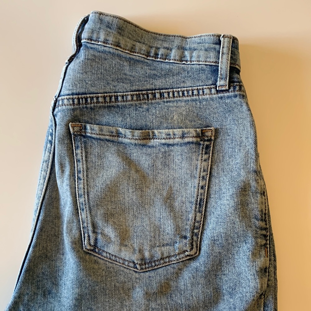Old Navy Women’s Jeans The Sky-Hi Straight Jeans Extra High Rise Size 8
